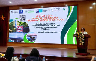 Quận Tây Hồ chung tay vì Thành phố không khói thuốc