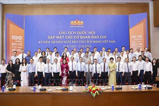 Chủ tịch Quốc hội: Báo chí đưa hơi thở cuộc sống, tâm nguyện của cử tri đến với nghị trường