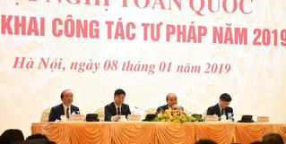 Thủ tướng Chính phủ dự Hội nghị toàn quốc triển khai công tác Tư pháp năm 2019