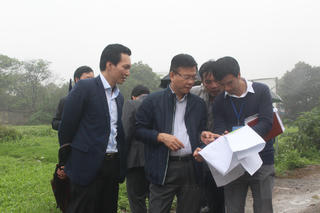 Bộ trưởng Lê Thành Long kiểm tra thực tế một số dự án xây dựng 