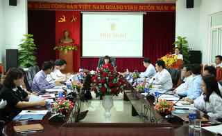 Thứ trưởng Đặng Hoàng Oanh dự Hội nghị giao ban các cơ sở đào tạo thuộc Bộ Tư pháp