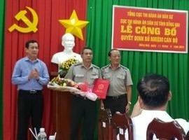 Đồng Nai: Bổ nhiệm Chi Cục trưởng Chi cục THADS huyện Nhơn Trạch