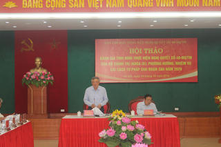 Chuyên gia đề xuất nhiều giải pháp nâng cao chất lượng cải cách tư pháp