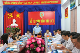 Kiểm tra rà soát hệ thống văn bản quy phạm pháp luật tại Bạc Liêu