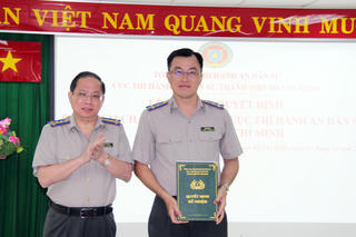 Cục Thi hành án dân sự TP. Hồ Chí Minh có tân Chánh Văn phòng