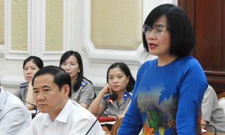 Thứ trưởng Đặng Hoàng Oanh làm việc với UBND TP HCM về công tác thu hồi tài sản tham nhũng, kinh tế