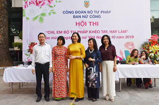 Công đoàn Bộ Tư pháp phát động chương trình hưởng ứng “Tuần lễ áo dài Việt Nam”