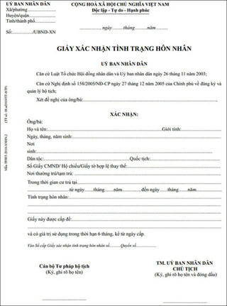 Không nên khống chế thời hạn của giấy xác nhận tình trạng hôn nhân trong quá khứ?
