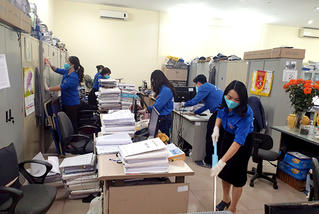 Đoàn Thanh niên Tổng cục THADS chung tay phòng chống Covid-19