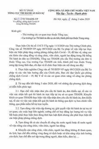 Khuyến khích nhận đơn yêu cầu thi hành án qua dịch vụ bưu chính, phần mềm trực tuyến
