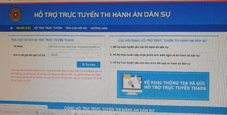 Triển khai Phần mềm Hỗ trợ trực tuyến thi hành án dân sự 