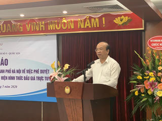 Công bố quyết định phê duyệt tổ chức đấu giá trực tuyến đầu tiên.
