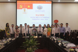 Đảng bộ Văn phòng Bộ Tư pháp tiếp tục phát huy thế mạnh trong nhiệm kỳ mới