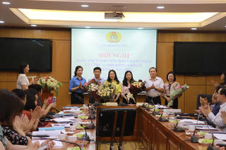 Phó Tổng Biên tập Báo Pháp luật Việt Nam Trần Đức Vinh được bầu làm Phó Chủ tịch Công đoàn Bộ Tư pháp