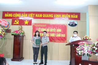 TP.Hồ Chí Minh công bố Quyết định bổ nhiệm Phó Chi cục trưởng THADS Quận 12