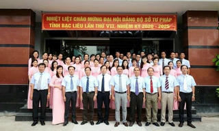 Sở Tư pháp Bạc Liêu tổ chức nhiều hoạt động chào mừng 75 năm ngày thành lập ngành