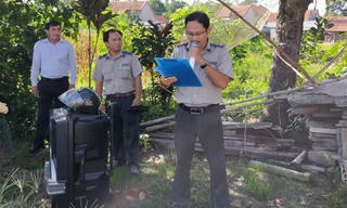 Quảng Ngãi: Tổ chức cưỡng chế chuyển giao quyền sử dụng đất