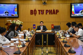 Bộ Tư pháp tham dự Hội nghị Quan chức pháp luật cao cấp ASEAN 19 