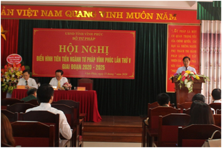 Người cán bộ hơn 5 năm gắn bó với ngành tư pháp