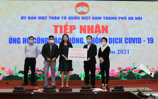 Báo Pháp luật Việt Nam tiếp thêm nguồn lực phòng chống dịch Covid-19