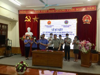 Điện Biên: Ký kết quy chế phối hợp trong công tác cưỡng chế THADS