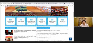 Thứ trưởng Nguyễn Thanh Tịnh họp về xây dựng Cổng Thông tin điện tử phổ biến, giáo dục pháp luật
