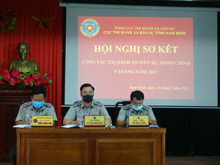 Nam Định: Tập trung cao độ giải quyết án có điều kiện thi hành