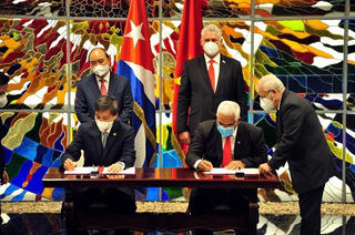 Ký kết Chương trình hợp tác giai đoạn 2022-2023 Bộ Tư pháp Việt Nam - Cu-ba