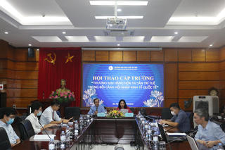 Trường Đại học Luật Hà Nội Hội thảo thương mại hàng hoá tài sản trí tuệ