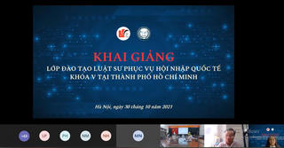Khai giảng lớp Đào tạo Luật sư phục vụ hội nhập khóa V tại TP. Hồ Chí Minh