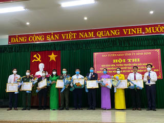 Bình Định thi báo cáo viên, tuyên truyền viên giỏi năm 2021