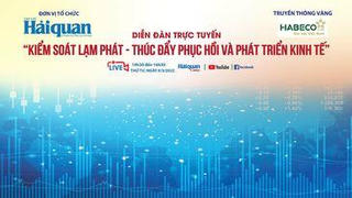 Diễn đàn trực tuyến: "Kiểm soát lạm phát- Thúc đẩy phục hồi và phát triển kinh tế”