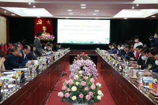 Bộ trưởng Lê Thành Long làm việc với Ban Thường vụ Tỉnh ủy Sơn La 