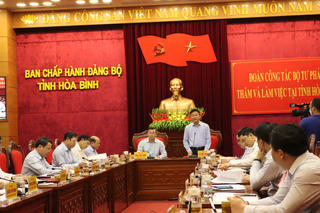 Bộ trưởng Lê Thành Long kết thúc tốt đẹp chuyến công tác tại các tỉnh Hoà Bình, Sơn La, Phú Thọ