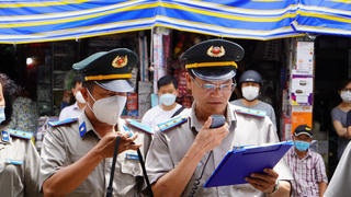 Quận 5: Cưỡng chế thành công vụ “ trả lại mặt bằng” 38 Vạn Tượng