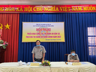 Bình Dương: Giải quyết án gắn với trách nhiệm từng Chấp hành viên