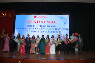 Học viện Tư pháp: Khai mạc Hội thi thao giảng và công nhận giảng viên dạy giỏi