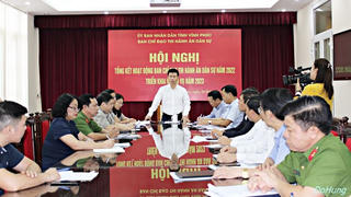 Vĩnh Phúc: Quyết tâm giải quyết dứt điểm các vụ việc thi hành án khó khăn, phức tạp