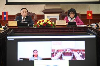 Đưa hoạt động hợp tác giữa hai Bộ Tư pháp Việt - Lào ngày càng chuyên sâu, hiệu quả