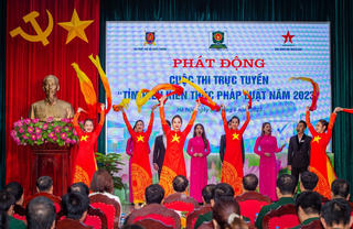 Phát động cuộc thi trực tuyến “Tìm hiểu kiến thức pháp luật năm 2023” trên Báo Quân đội nhân dân