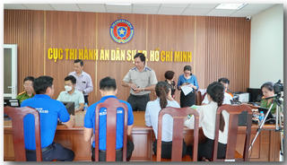 Cục THADS TP.HCM: Phối hợp tổ chức cấp tài khoản định danh điện tử mức 2