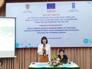 Nâng cao nhận thức, hiểu biết pháp luật cho nhóm đặc thù, yếu thế 