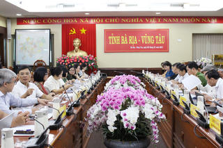 Thứ trưởng Đặng Hoàng Oanh kiểm tra tình hình thi hành pháp luật về xử lý xử lý vi phạm hành chính tại Bà Rịa – Vũng Tàu