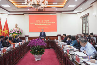 Tổng Bí thư Tô Lâm: Tháo gỡ các “điểm nghẽn” pháp lý, khắc phục tình trạng mâu thuẫn, chồng chéo giữa các luật