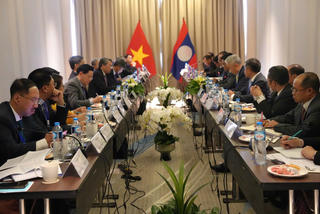 Hội đàm giữa hai Bộ Tư pháp Việt Nam- Lào: Vun đắp, phát triển mối quan hệ truyền thống, gắn bó