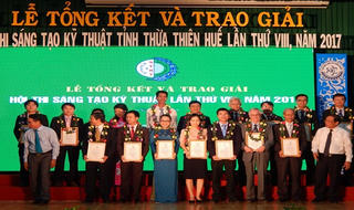 Trao giải cho 53 giải pháp sáng tạo kỹ thuật lần thứ 8
