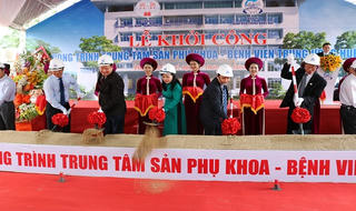 Bệnh viện Trung ương Huế khởi công xây dựng Trung tâm Sản phụ khoa