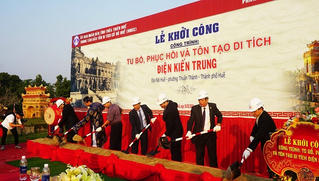 Trùng tu nơi sống và sinh hoạt của các vị vua triều Nguyễn