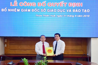 Thừa Thiên-Huế có tân Giám đốc Sở Giáo dục và Đào tạo 