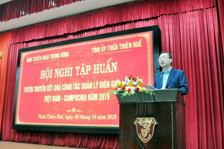 Thông báo kết quả công tác quản lý biên giới đất liền Việt Nam – Campuchia